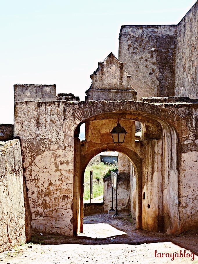 Otra puerta de acceso a la fortaleza fronteriza de Ouguela
